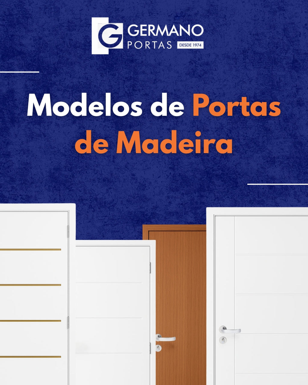 Modelos de portas de madeira: Conheça as opções da Germano Portas