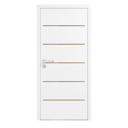 Kit Porta Pronta Primer Branco Frisada Residence Semi Oca