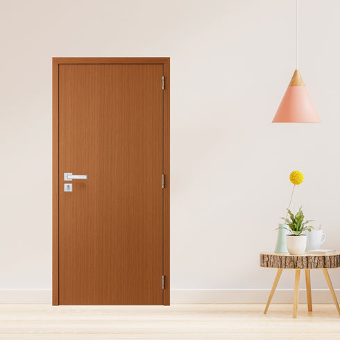 Kit Porta Pronta Acabado Amadeirado Lisa Sólida