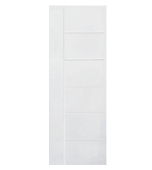 Folha de Porta Acabado Branco Premium Frisada Elegance Sólida