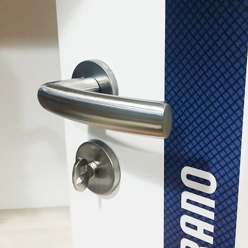 Fechadura Inox Soprano Modelo Jurerê