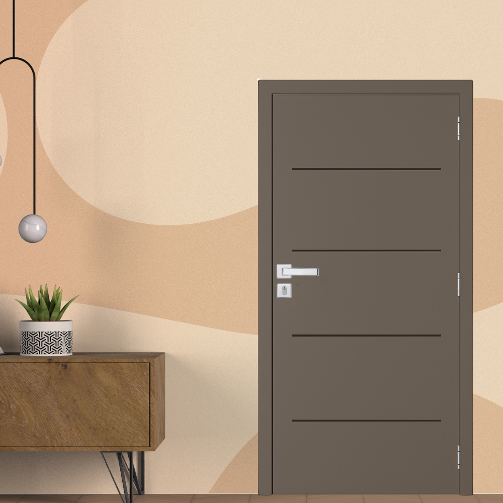 Kit Porta Pronta Acabado Branco Premium Lisa Sólida | Germano Portas